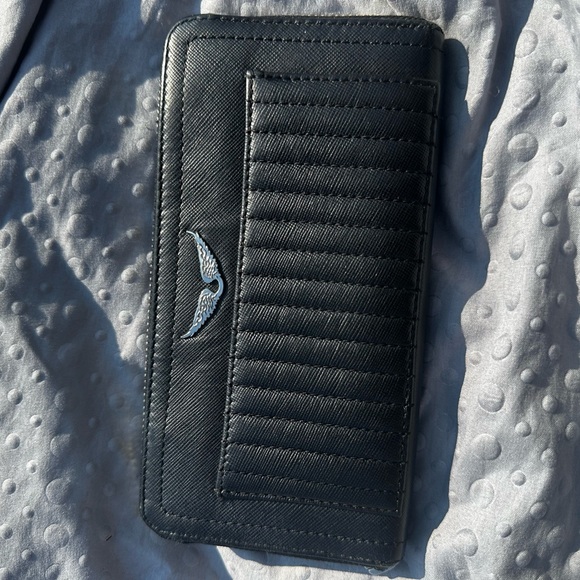 Leather Zip Around Wallet - Picture 3 of 12